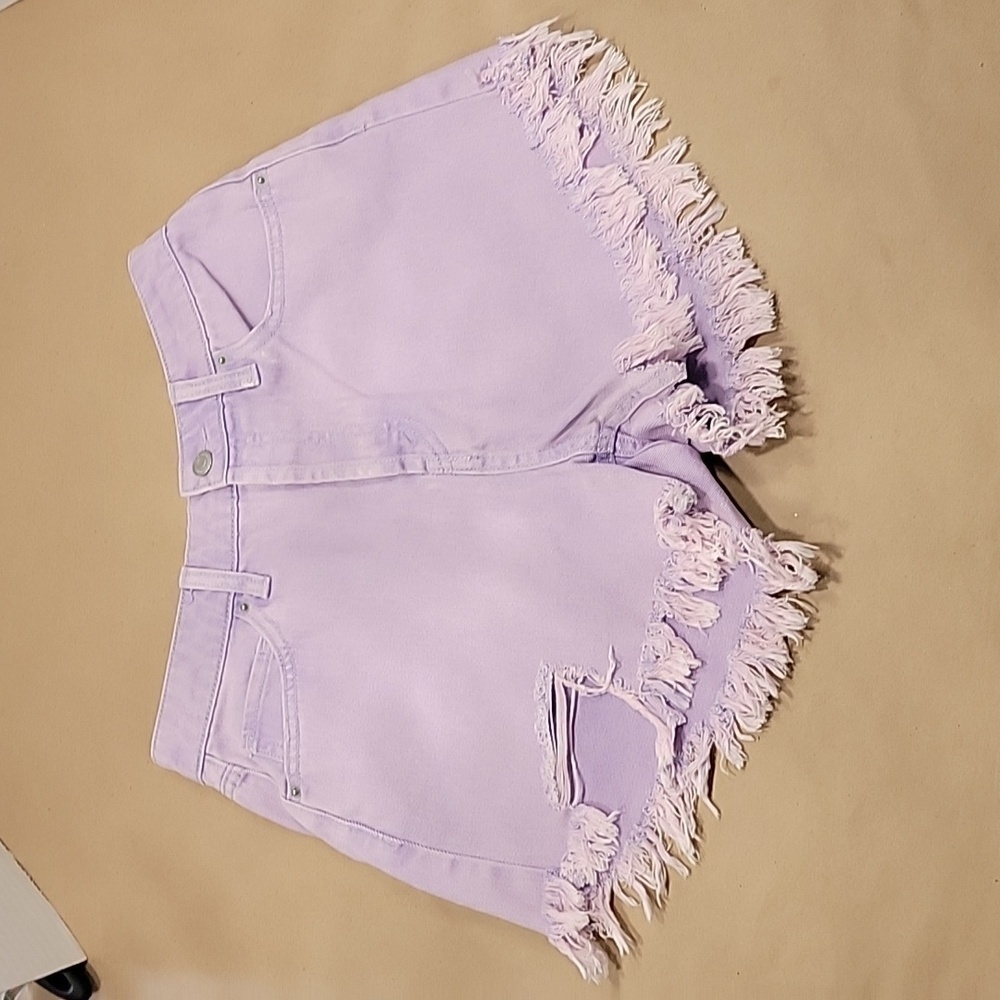 Wild Fable Size 4 (27) "Highest Rise Shorts", Light Purple, New without Tags.